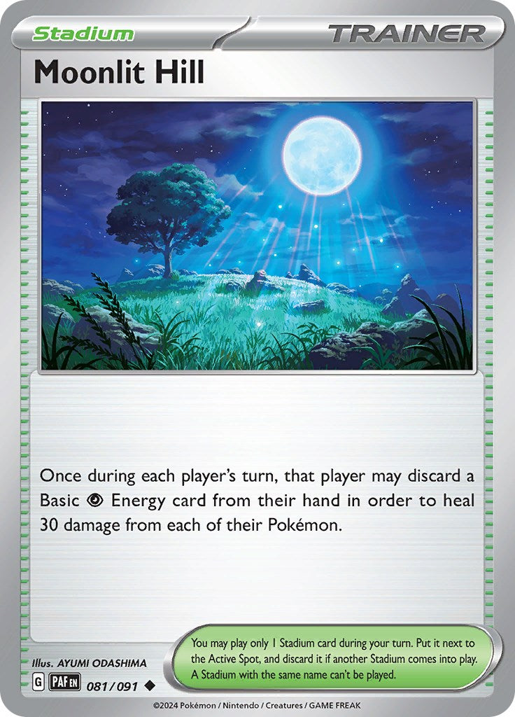 Moonlit Hill (081/091) [Scarlet & Violet: Paldean Fates] | Infinity Cards & Collectibles