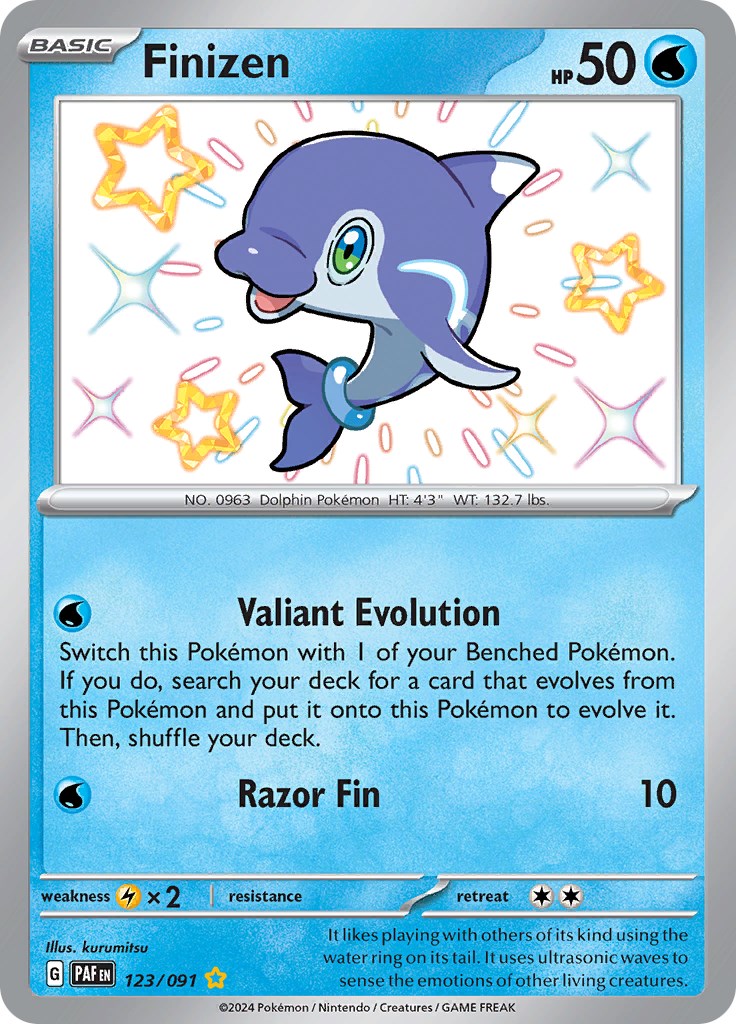 Finizen (123/091) [Scarlet & Violet: Paldean Fates] | Infinity Cards & Collectibles