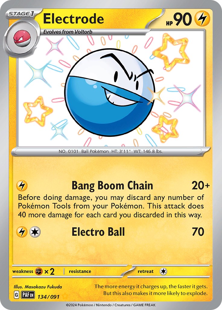 Electrode (134/091) [Scarlet & Violet: Paldean Fates] | Infinity Cards & Collectibles