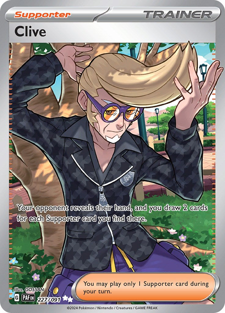 Clive (227/091) [Scarlet & Violet: Paldean Fates] | Infinity Cards & Collectibles