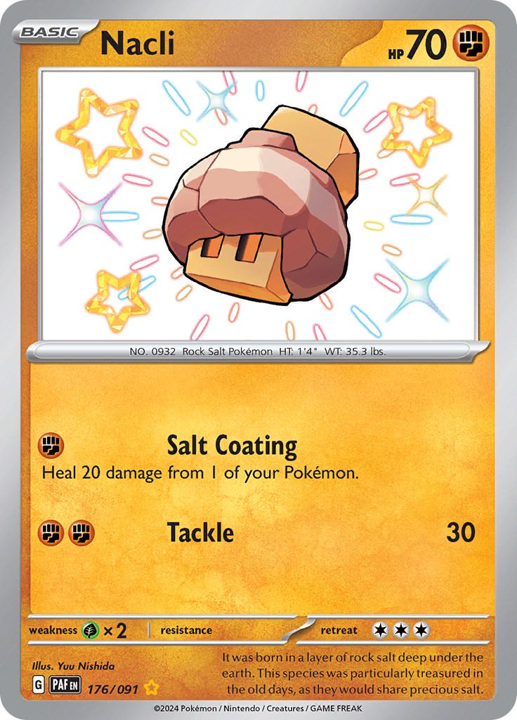 Nacli (176/091) [Scarlet & Violet: Paldean Fates] | Infinity Cards & Collectibles