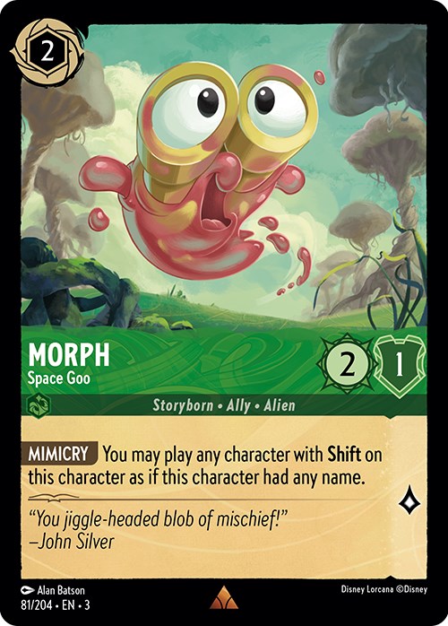 Morph - Space Goo (81/204) [Into the Inklands] | Infinity Cards & Collectibles