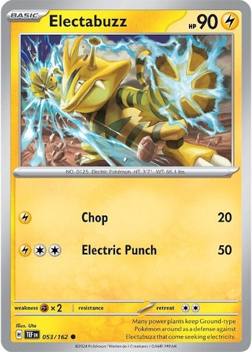 Electabuzz (053/162) [Scarlet & Violet: Temporal Forces] | Infinity Cards & Collectibles