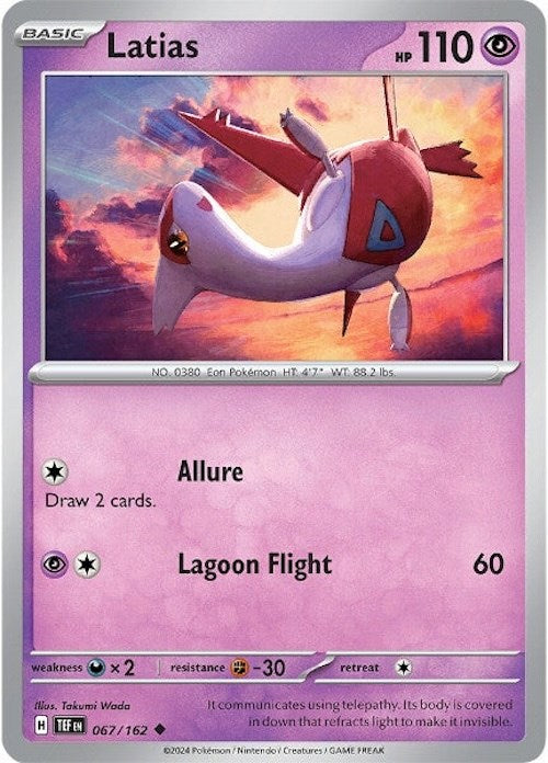 Latias (067/162) [Scarlet & Violet: Temporal Forces] | Infinity Cards & Collectibles