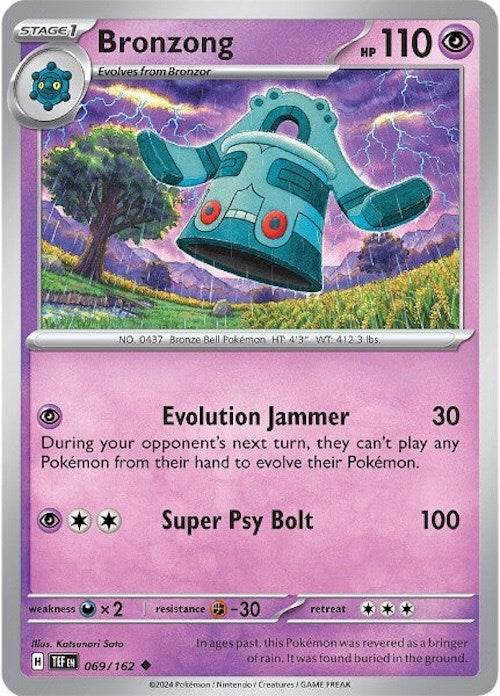 Bronzong (069/162) [Scarlet & Violet: Temporal Forces] | Infinity Cards & Collectibles