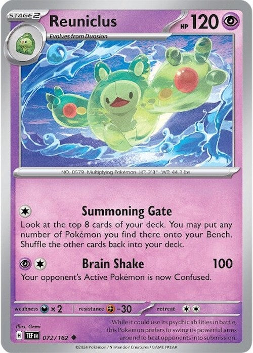Reuniclus (072/162) [Scarlet & Violet: Temporal Forces] | Infinity Cards & Collectibles