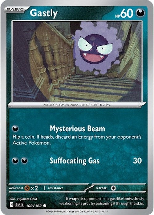 Gastly (102/162) [Scarlet & Violet: Temporal Forces] | Infinity Cards & Collectibles
