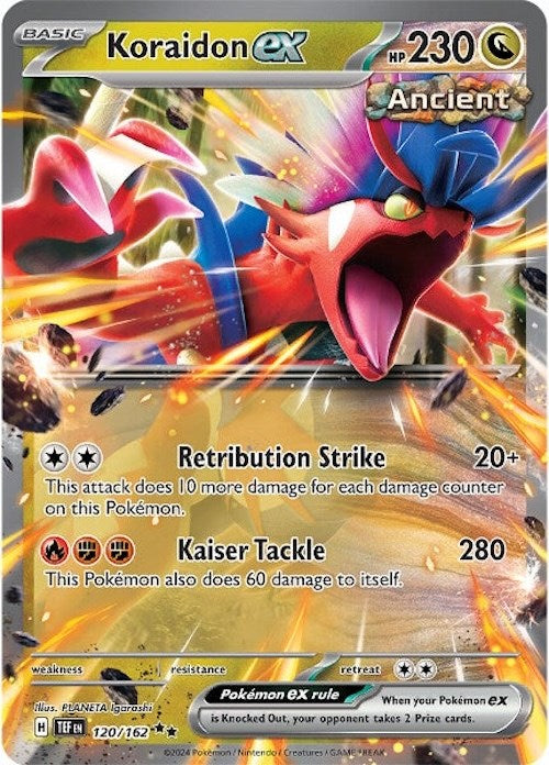 Koraidon ex (120/162) [Scarlet & Violet: Temporal Forces] | Infinity Cards & Collectibles