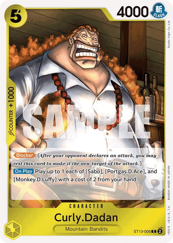 Curly.Dadan [Ultra Deck: The Three Brothers] | Infinity Cards & Collectibles