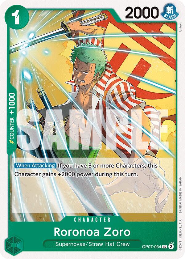 Roronoa Zoro (034) [500 Years in the Future] | Infinity Cards & Collectibles