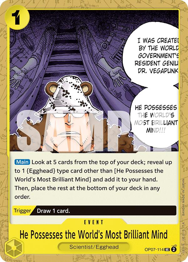 He Possesses the World's Most Brilliant Mind [500 Years in the Future] | Infinity Cards & Collectibles