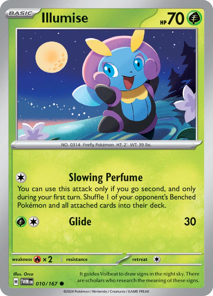 Illumise (010/167) [Scarlet & Violet: Twilight Masquerade] | Infinity Cards & Collectibles