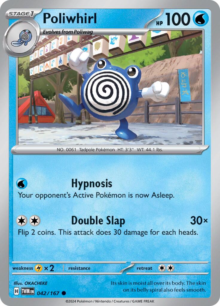 Poliwhirl (042/167) [Scarlet & Violet: Twilight Masquerade] | Infinity Cards & Collectibles