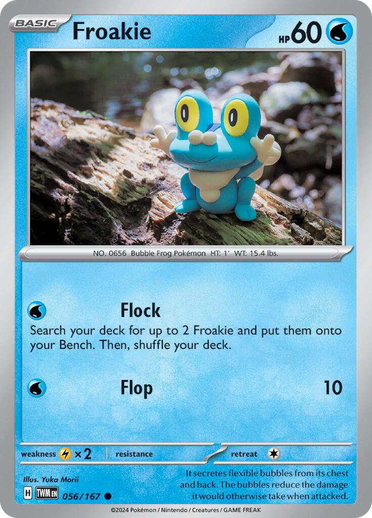 Froakie (056/167) [Scarlet & Violet: Twilight Masquerade] | Infinity Cards & Collectibles
