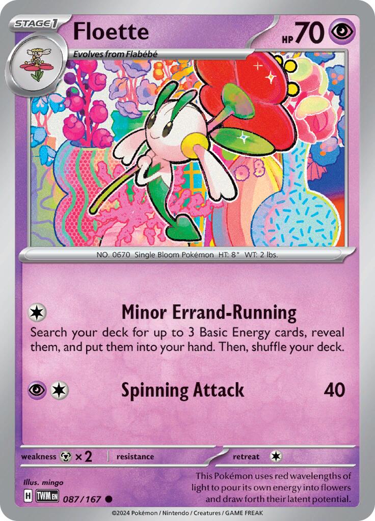 Floette (087/167) [Scarlet & Violet: Twilight Masquerade] | Infinity Cards & Collectibles