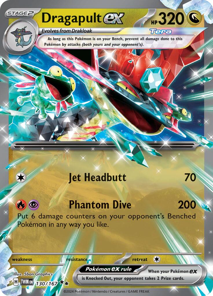 Dragapult ex (130/167) [Scarlet & Violet: Twilight Masquerade] | Infinity Cards & Collectibles