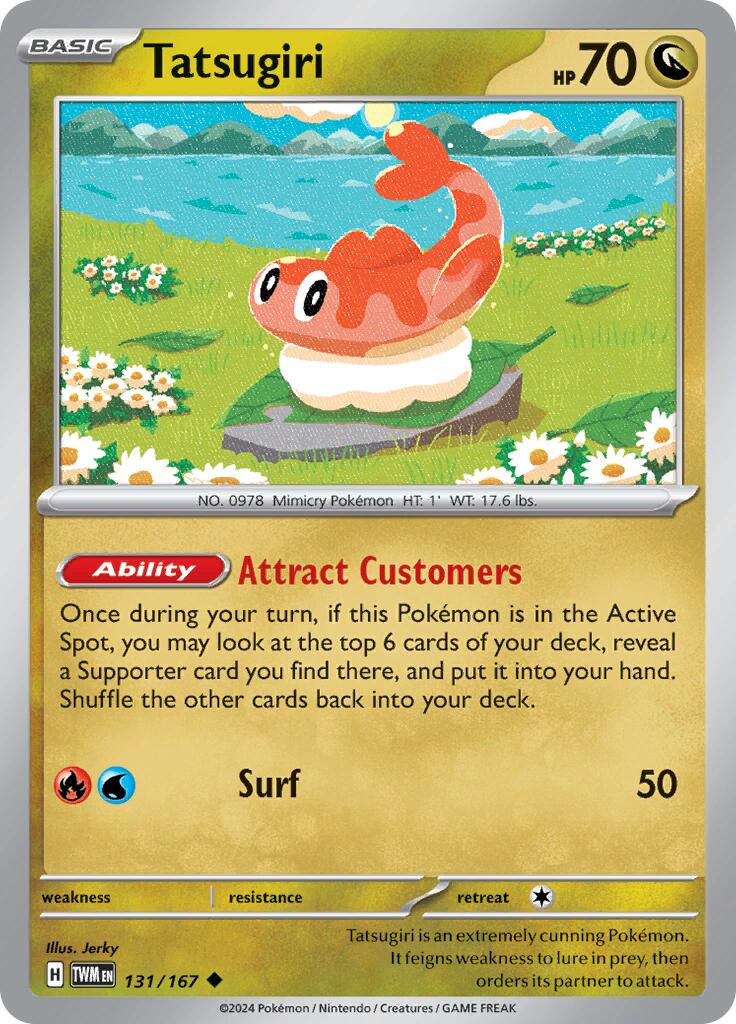 Tatsugiri (131/167) [Scarlet & Violet: Twilight Masquerade] | Infinity Cards & Collectibles