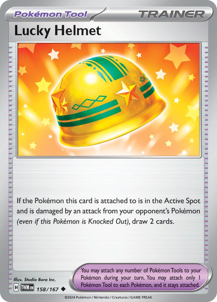 Lucky Helmet (158/167) [Scarlet & Violet: Twilight Masquerade] | Infinity Cards & Collectibles