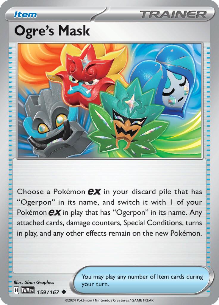 Ogre's Mask (159/167) [Scarlet & Violet: Twilight Masquerade] | Infinity Cards & Collectibles
