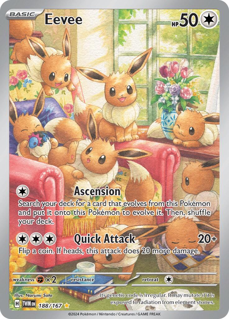 Eevee (188/167) [Scarlet & Violet: Twilight Masquerade] | Infinity Cards & Collectibles