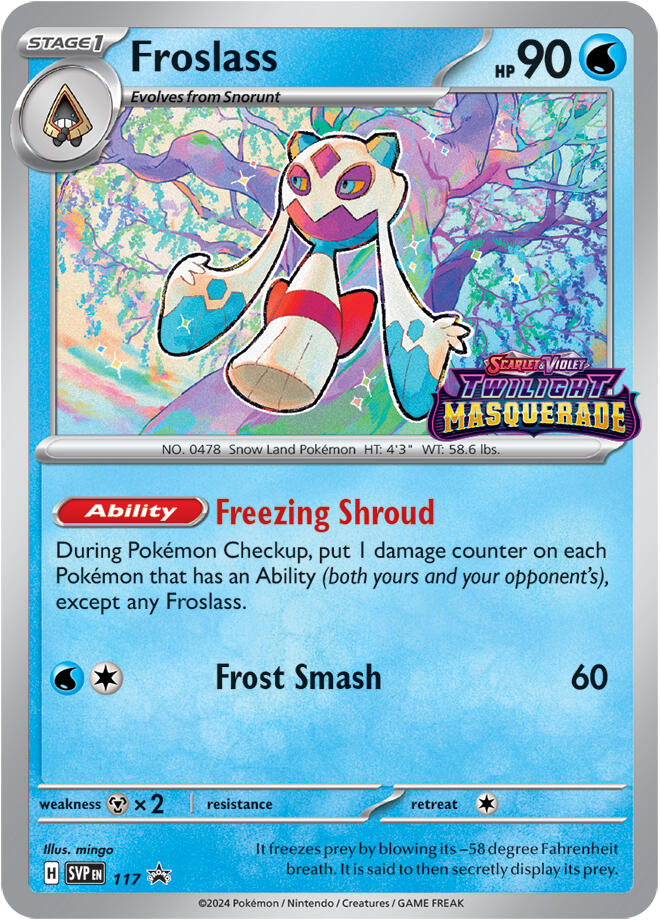 Froslass (117) [Scarlet & Violet: Black Star Promos] | Infinity Cards & Collectibles