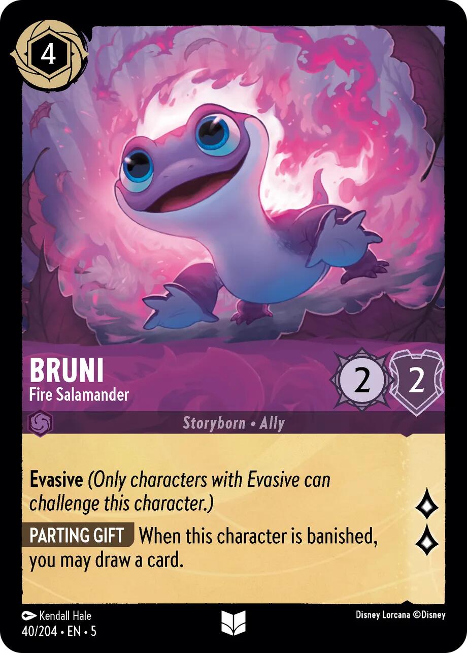 Bruni - Fire Salamander (40/204) [Shimmering Skies] | Infinity Cards & Collectibles