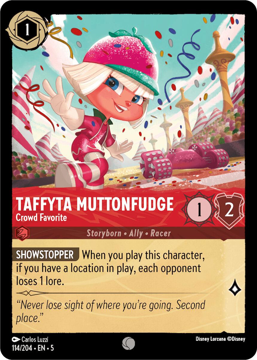 Taffyta Muttonfudge - Crowd Favorite (114/204) [Shimmering Skies] | Infinity Cards & Collectibles