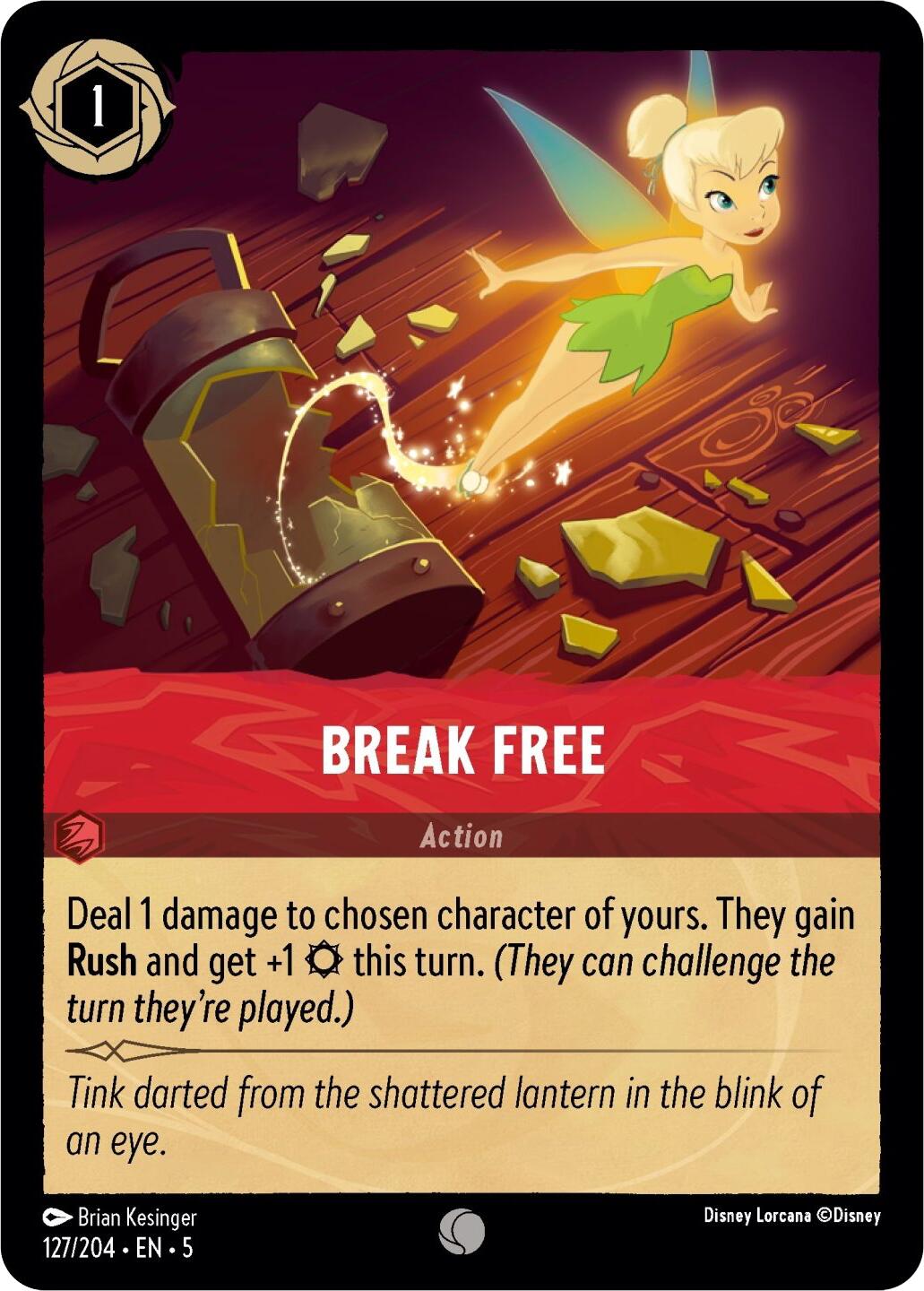 Break Free (127/204) [Shimmering Skies] | Infinity Cards & Collectibles
