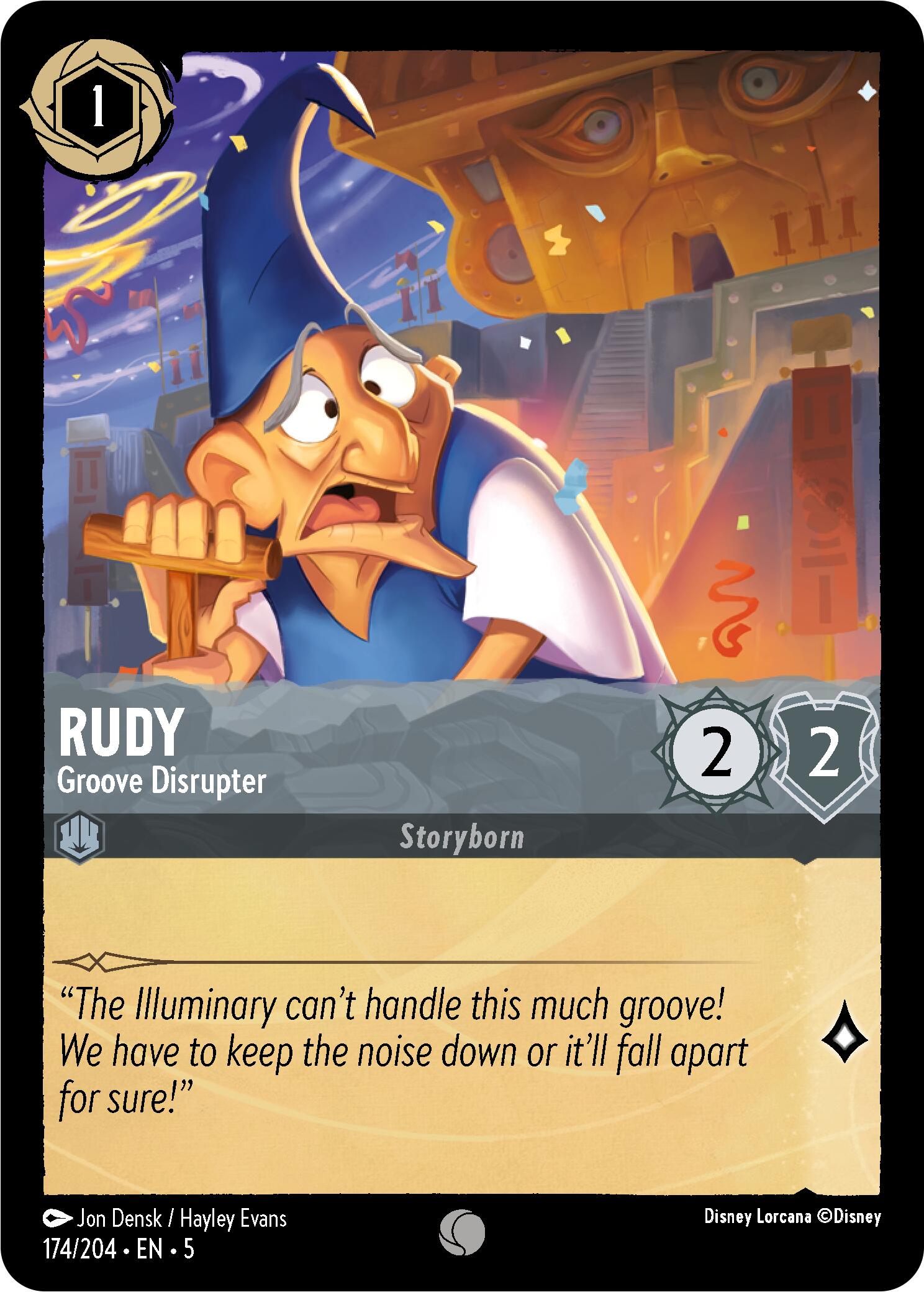 Rudy - Groove Disrupter (174/204) [Shimmering Skies] | Infinity Cards & Collectibles