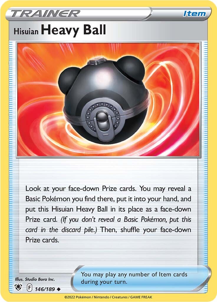 Hisuian Heavy Ball (146/189) [Sword & Shield: Astral Radiance] | Infinity Cards & Collectibles