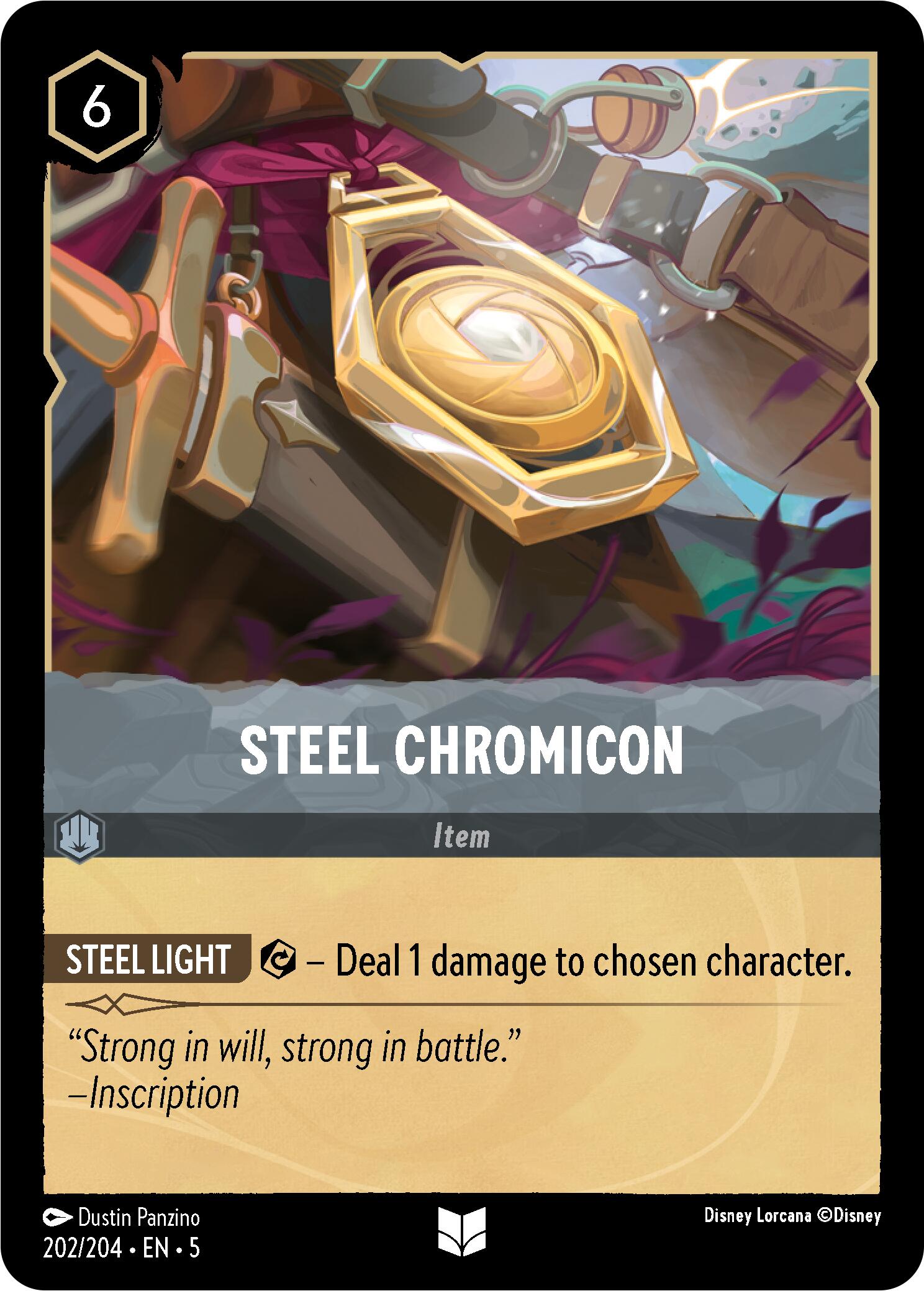 Steel Chromicon (202/204) [Shimmering Skies] | Infinity Cards & Collectibles