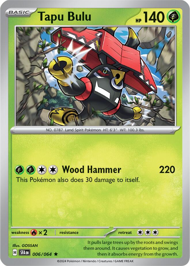 Tapu Bulu (006/064) [Scarlet & Violet: Shrouded Fable] | Infinity Cards & Collectibles