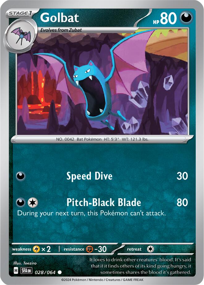Golbat (028/064) [Scarlet & Violet: Shrouded Fable] | Infinity Cards & Collectibles