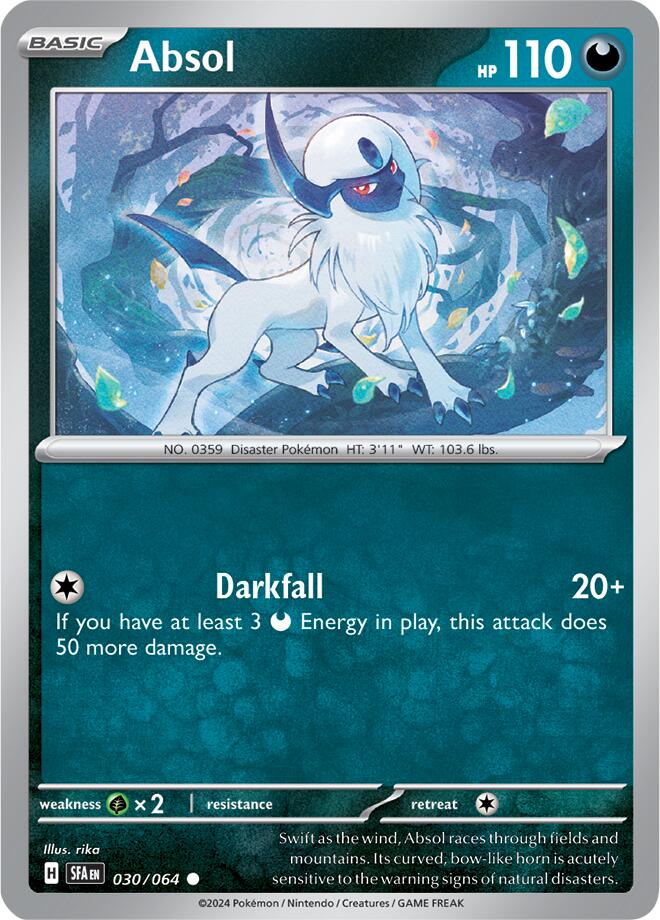 Absol (030/064) [Scarlet & Violet: Shrouded Fable] | Infinity Cards & Collectibles