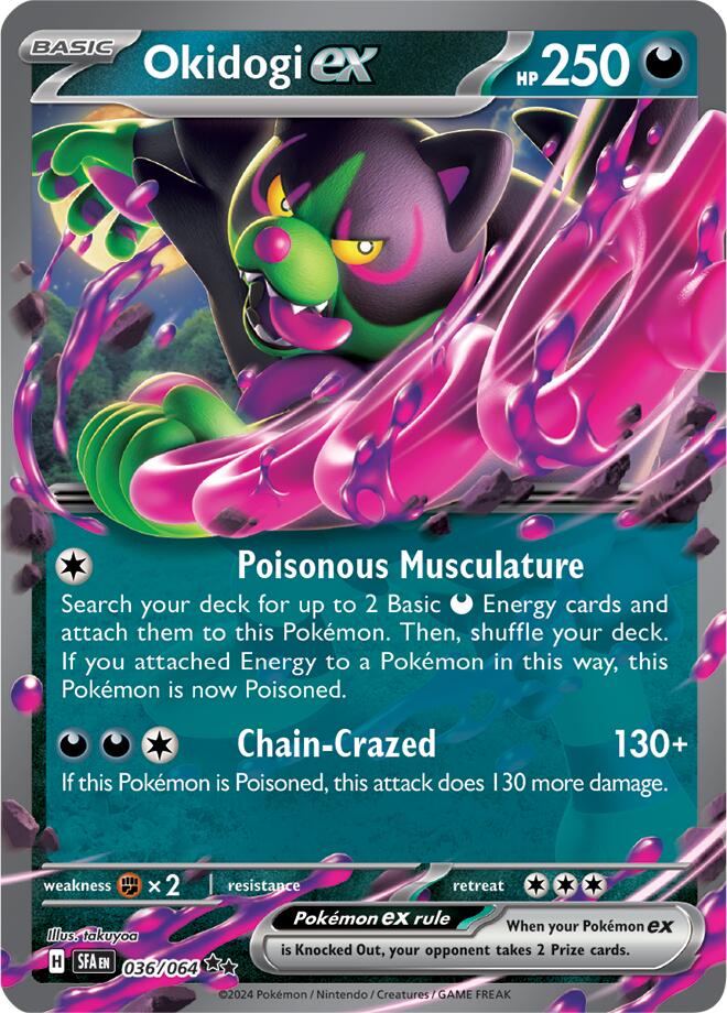 Okidogi ex (036/064) [Scarlet & Violet: Shrouded Fable] | Infinity Cards & Collectibles