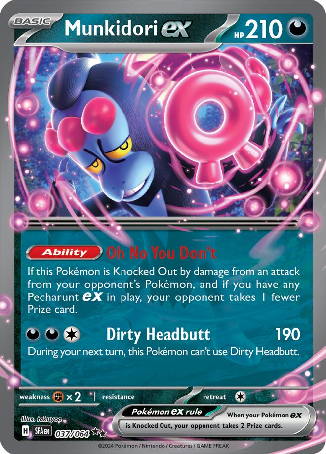 Munkidori ex (037/064) [Scarlet & Violet: Shrouded Fable] | Infinity Cards & Collectibles