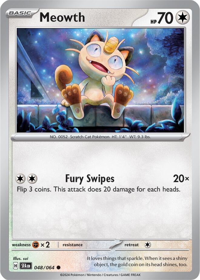 Meowth (048/064) [Scarlet & Violet: Shrouded Fable] | Infinity Cards & Collectibles