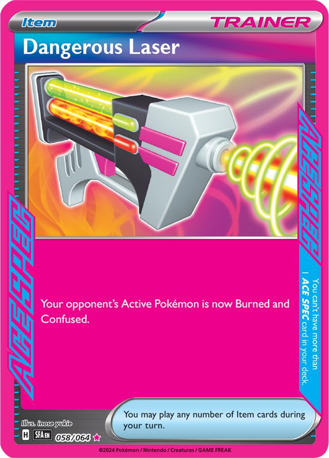 Dangerous Laser (058/064) [Scarlet & Violet: Shrouded Fable] | Infinity Cards & Collectibles