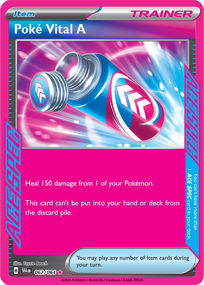 Poke Vital A (062/064) [Scarlet & Violet: Shrouded Fable] | Infinity Cards & Collectibles