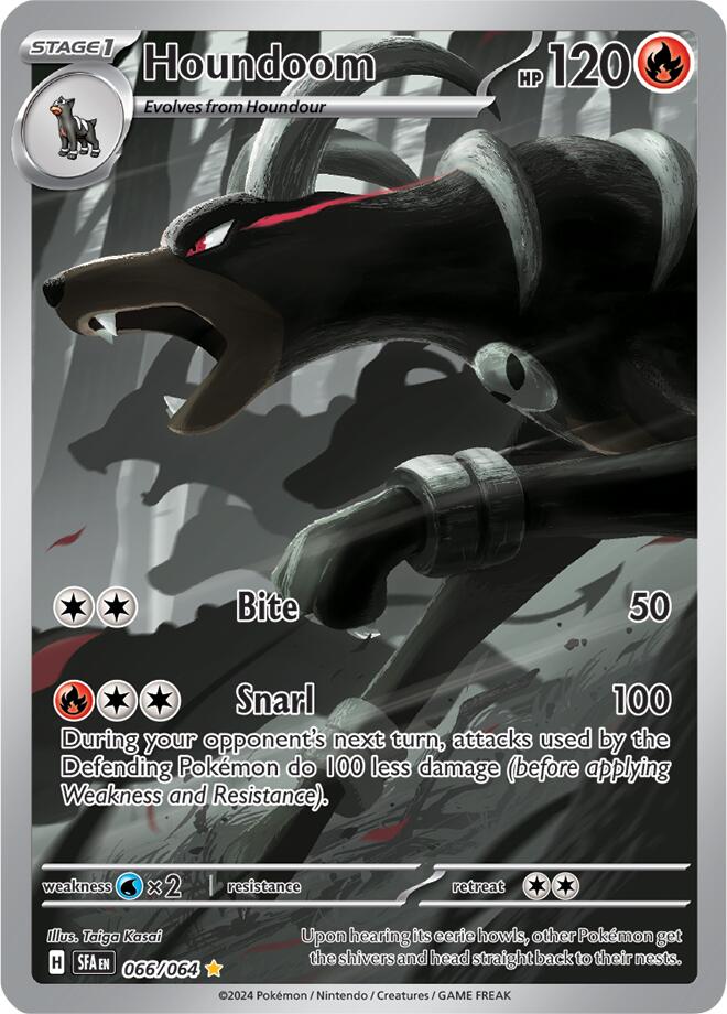 Houndoom (066/064) [Scarlet & Violet: Shrouded Fable] | Infinity Cards & Collectibles
