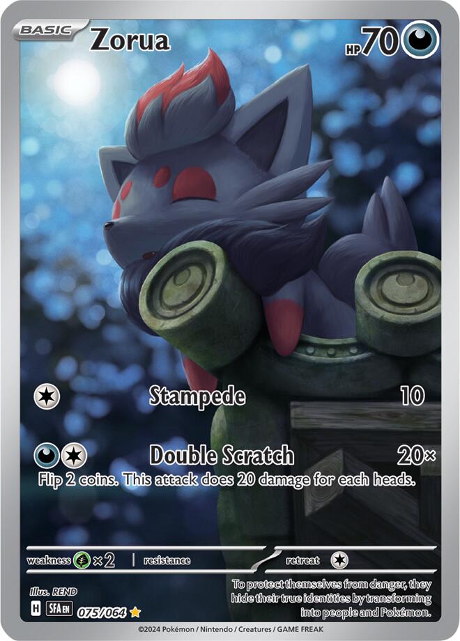 Zorua (075/064) [Scarlet & Violet: Shrouded Fable] | Infinity Cards & Collectibles