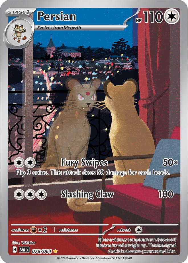 Persian (078/064) [Scarlet & Violet: Shrouded Fable] | Infinity Cards & Collectibles