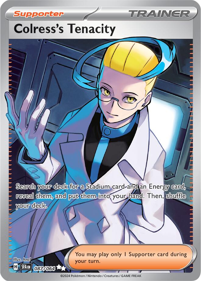 Colress's Tenacity (087/064) [Scarlet & Violet: Shrouded Fable] | Infinity Cards & Collectibles