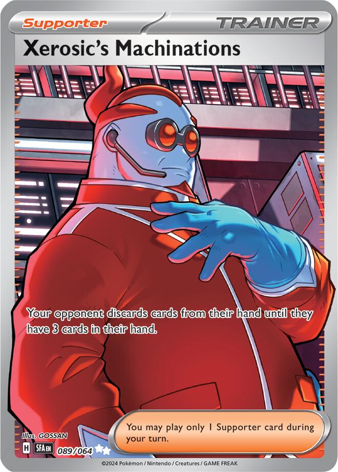 Xerosic's Machinations (089/064) [Scarlet & Violet: Shrouded Fable] | Infinity Cards & Collectibles