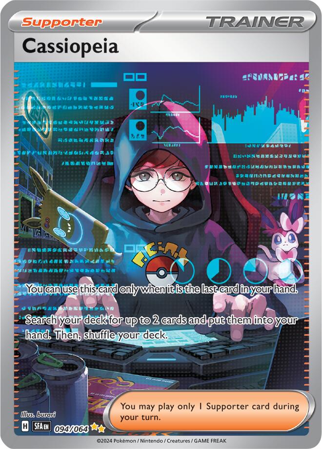 Cassiopeia (094/064) [Scarlet & Violet: Shrouded Fable] | Infinity Cards & Collectibles