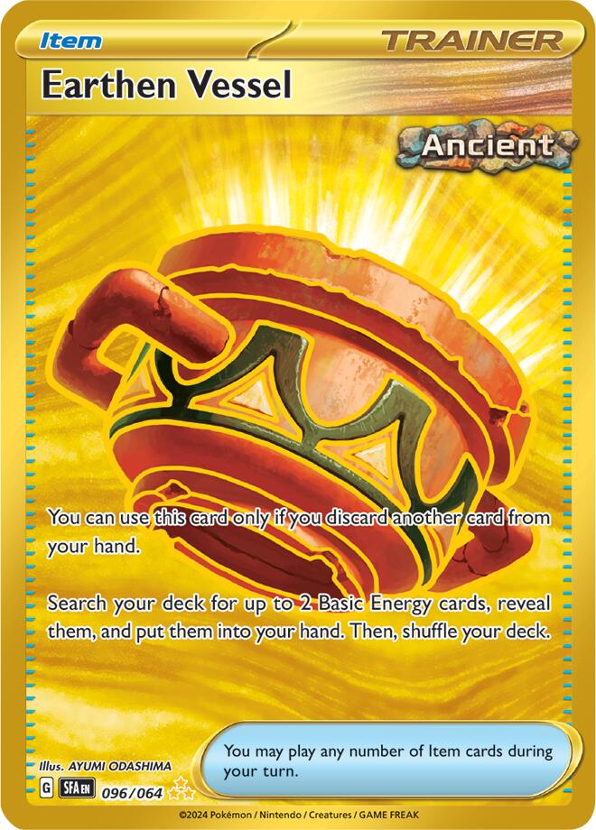 Earthen Vessel (096/064) [Scarlet & Violet: Shrouded Fable] | Infinity Cards & Collectibles