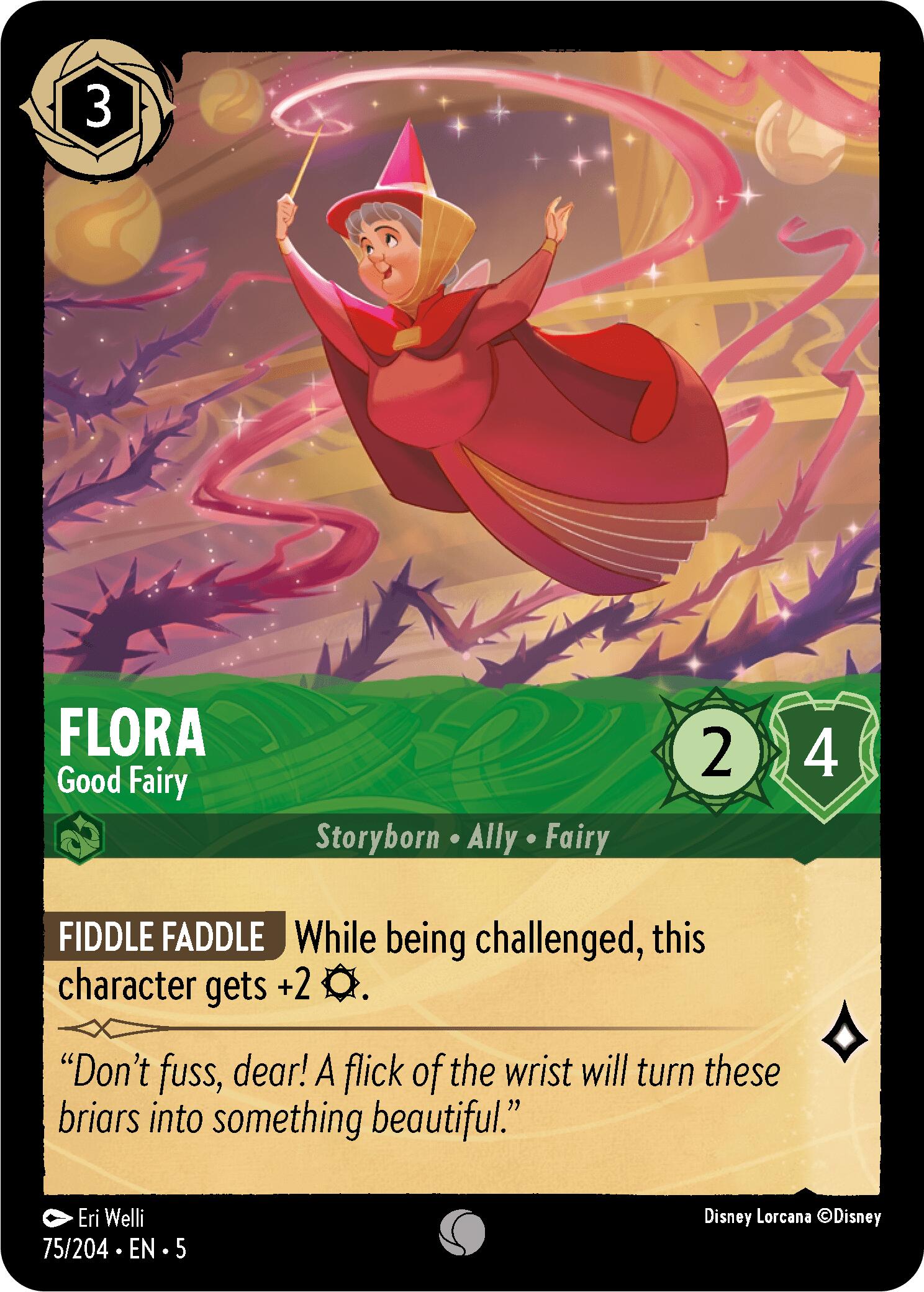 Flora - Good Fairy (75/204) [Shimmering Skies] | Infinity Cards & Collectibles