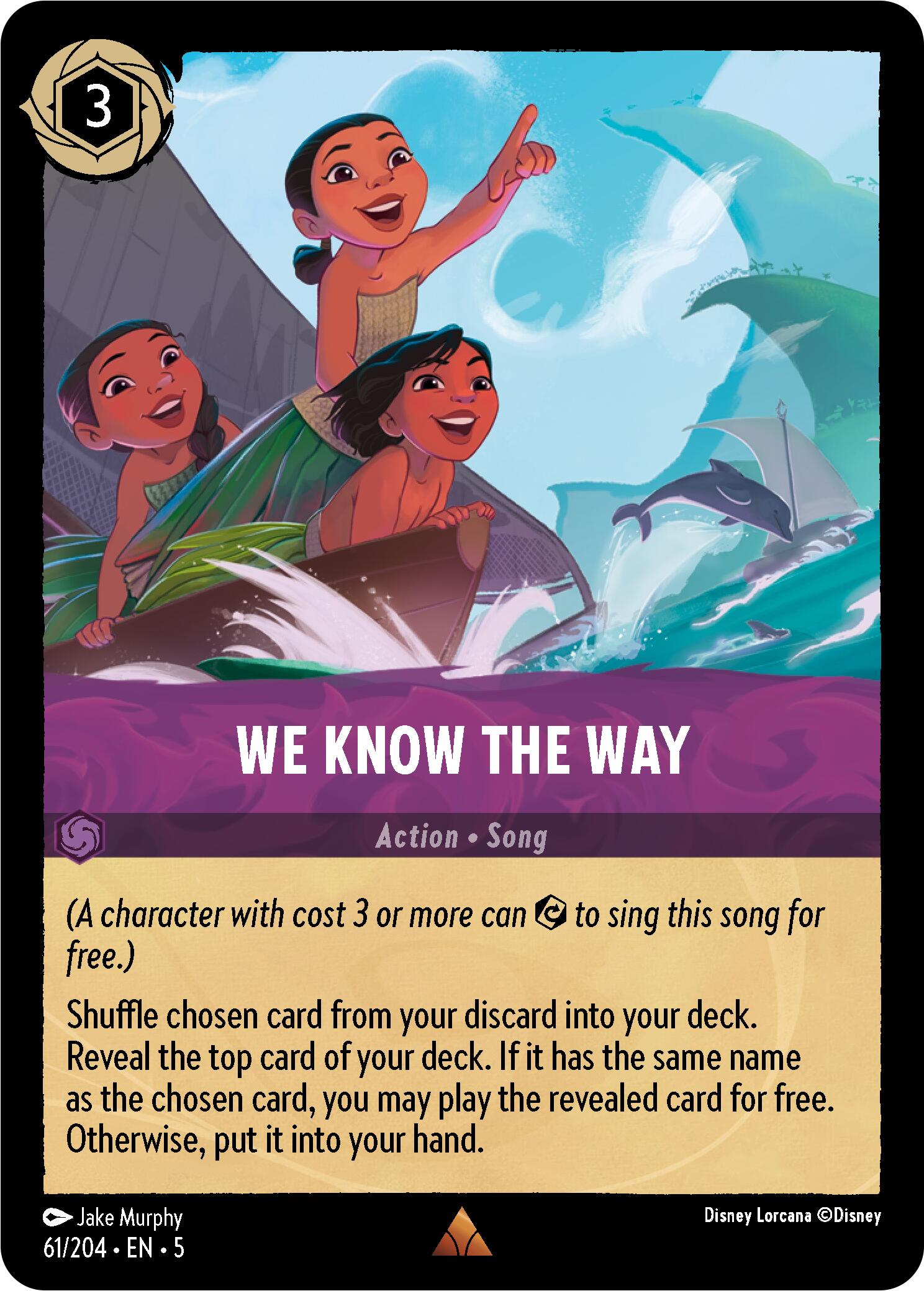 We Know the Way (61/204) [Shimmering Skies] | Infinity Cards & Collectibles