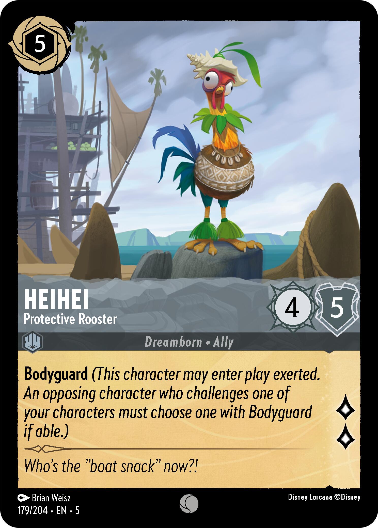 HeiHei - Protective Rooster (179/204) [Shimmering Skies] | Infinity Cards & Collectibles