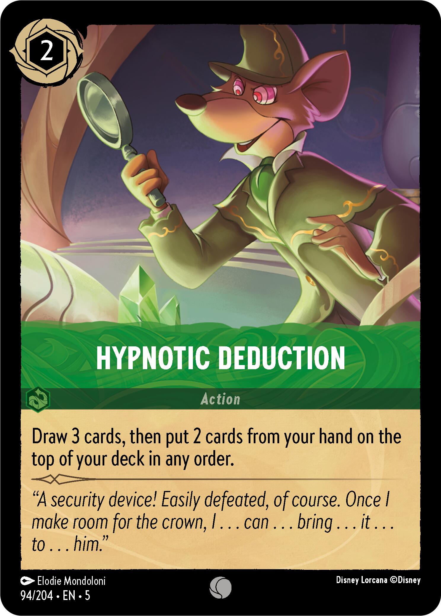 Hypnotic Deduction (94/204) [Shimmering Skies] | Infinity Cards & Collectibles